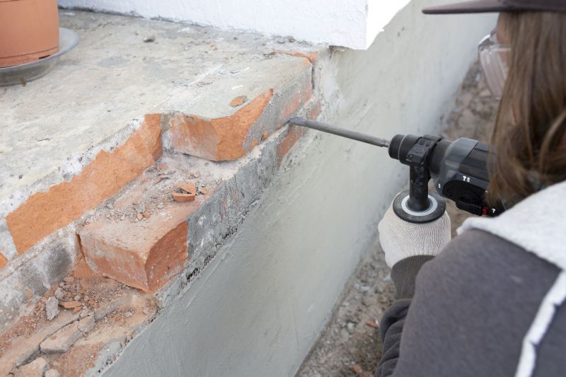 Front Porch Masonry Repair