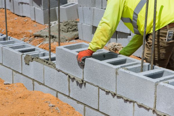 Concrete Blocks Installation in Costa Mesa