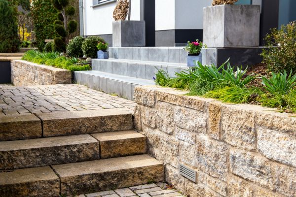 Stone Step Replacement in Costa Mesa
