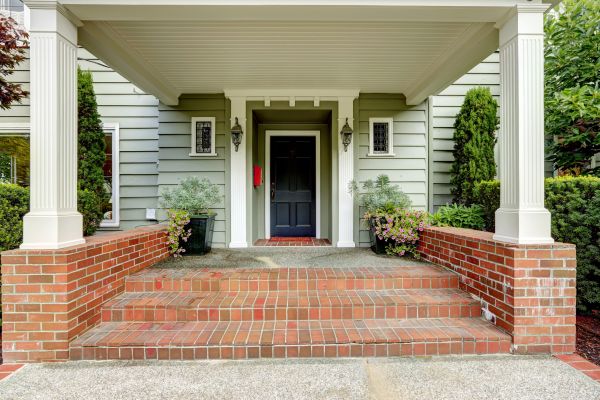 Front Porch Masonry Repair in Costa Mesa