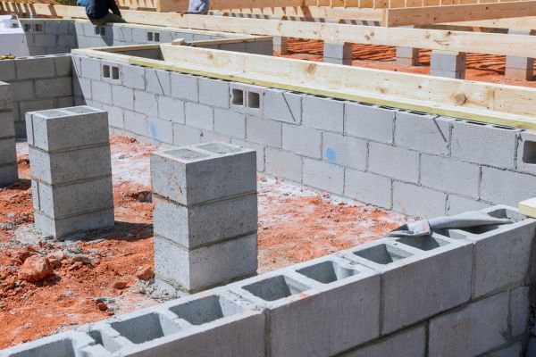 Cement Block Installation in Costa Mesa