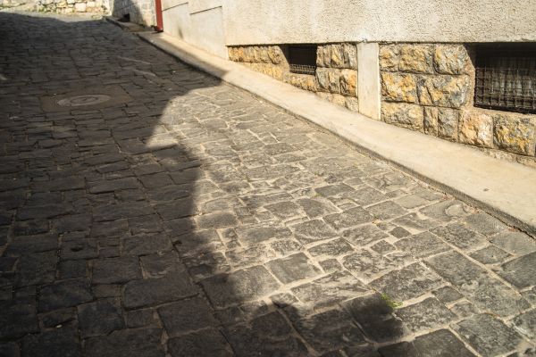 Stone Sidewalk Repair in Costa Mesa