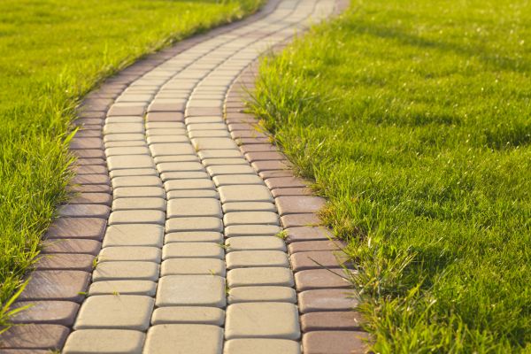 Sidewalk Brick Repair in Costa Mesa