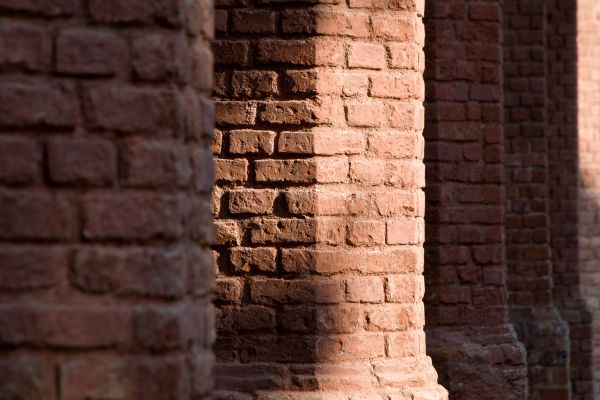 Brick Pillars Installation in Costa Mesa