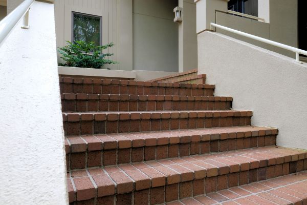 Entryway Brick Repair in Costa Mesa
